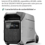 Estación de energía Ecoflow Delta Pro 3 110V-220V - Img 52474878
