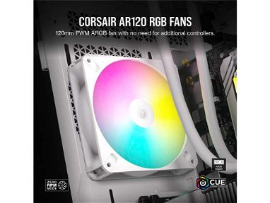 0km✅ Fan KIT Corsair AR120 RGB White 3x120mm 📦 Hydraulic ☎️56092006 - Img 67463671