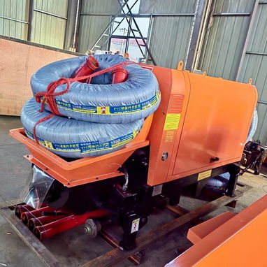 Bomba de hormigón* con motor diésel de 40 kW*, 100 m de largo x 40 m de alto*, nuevo modelo de importación (disponible d - Img 108611979