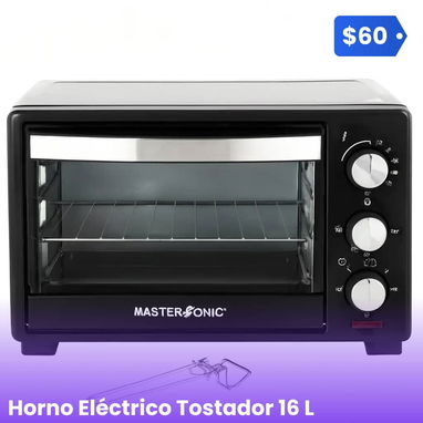 Horno Eléctrico Tostador 16 L - 2/2