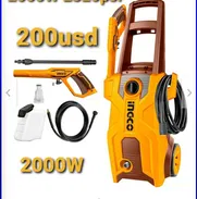 Hidrolavadora fregadora INGCO 2000W 2320psi nueva en caja - Img 48237663
