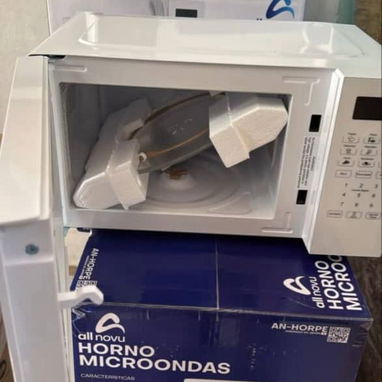 Microwave Horno 20 litros All Novu potencia precio 700w $105 USD con transporte incluido Factura y garantía - Img 121516777