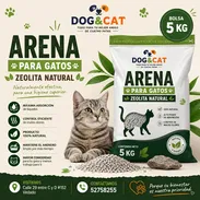 ARENA PARA GATOS [ ZEOLITA NATURAL] 5 KG - Img 55912594