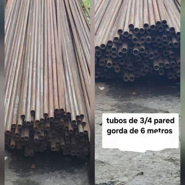 Tejas,tubos,purles ,rollos de cerca garban y engomadas,perfiles,mantas y pegamento,cabillas de media ,rollos de púas, - Img 116474130