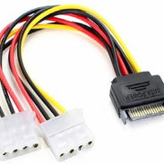 Adaptador de corriente SATA a 2 MOLEX - Img 50544025