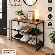 Mueble recibidores zapatero estilo industrial_ch60*_ - Img 58188794