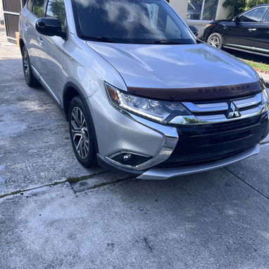 Carro en Miami para exportar Mitsubishi Outlander 2018  tres filas asiento  caminando perfecto l+17868686936 - 4/10