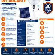 Ventilador Recargable PATIX FS-858 - Img 57855624