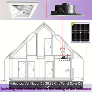 Extractor solar/ funcionamiento diurno en automático con luz. - Img 124263717