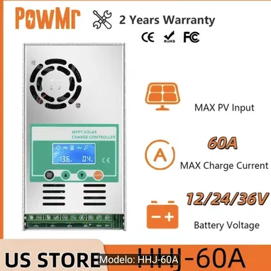 Inverdor híbrido 4kw, Controlador Solar, Bateria 12v, 24v y 48v 100a, Inversor 4kw, 8kw, 10kw - Img 126547542