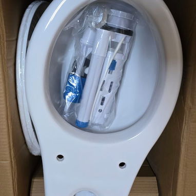 Juego de baño sanitario completo nuevo con herrajes - 3/3