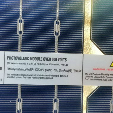 Se vende Panel Solar WAAREE Bi-55-540 NUEVOO - 4/6
