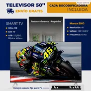 Smart TV EKO de 50 pulgadas con cajita y soporte - Img 57375775