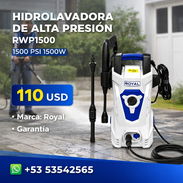 Hidrolavadora de Alta Presión RWP1500 1500 PSI 1500W - Img 55653851
