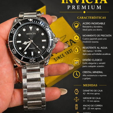 Reloj INVICTA con envío incluido - Img 120978035