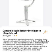 Gimbal estabilizador inteligente plegable - Img 58207723