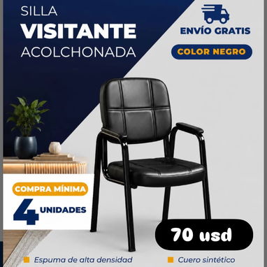 Sillas de oficina y para todo tipo de ocasiones. Nuevas con garantía - 4/4