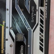 No tranferencia 80usd gráfica impecable no tengo la caja NITRO+ RX 580 4G Reloj del motor: hasta 1411 MHz (Boost) Memo - Img 56505580