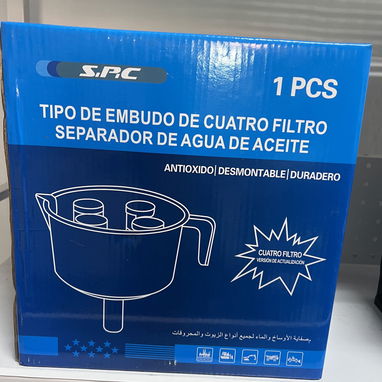 separa el agua de la gasolina con nuestro embudo de cuatro filtros - 2/2