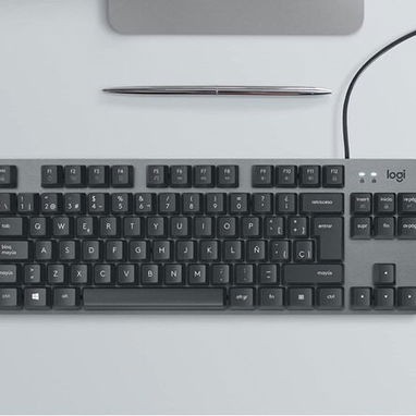 ⌨️Teclado Mecánico Logitech K835 TKL Español Con Cable🔵 Switches Táctiles Azules + Diseño Compacto Para Escritorio🖥️ - Img 98166984
