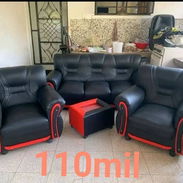 Venta de juego de sala , brasileño , don pancho , cama y comedor - Img 55558084