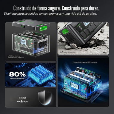 Estación de Energía EBL 2400W $ 1000 USD💵 - 7/9