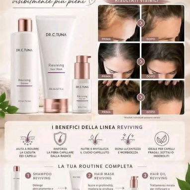 ✨ SET REVIVING, SET REPARACIÓN INTENSIVA Y VOLUMIZING DE LA MARCA FARMASI - 6/10