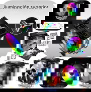 Disipador de Pc Jonsbo Cr-1200 De 90mm, 2 Tubos full RGB ---$ 8 500 - Img 49164258