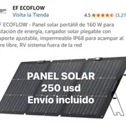 💰 Panel EcoFlow 160W: $250 USD 💰 Panel plegable 60W: $95 USD 🚚 ¡Envío incluido! - Img 54527160