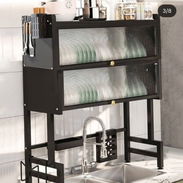 Platero -escurridor doble con doble ventana - Img main-image-55139893