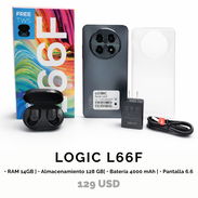 🐣 ✅Logic L66F -14GB de RAM- 128GB+ Audífonos inalámbricos con la compra🤩Variedad de Modelos🔥 - Img 54510476