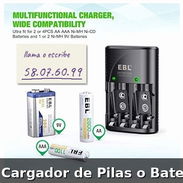 Cargador Pilas Baterias - Img 58175881