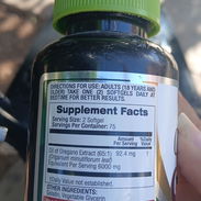 ACEITE DE OREGANO DE 150 capsulas nuevos y sellados - Img 51339929