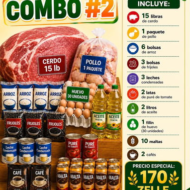 Combos de comida - 3/10