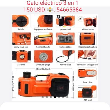 Gato eléctrico 3 en 1 - 6/7