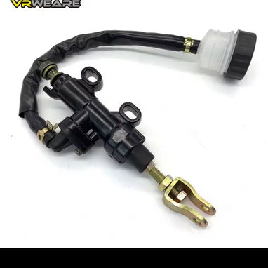 Bomba de freno para moto completa con su deposito de liquido de freno ideal para disco trasero. - Img 96576154