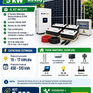 Kit Panel Solar 5KW (5000W) x 5500USD - Img 54584179