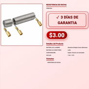 RESISTENCIA DE DUCHA . - Img 57882220