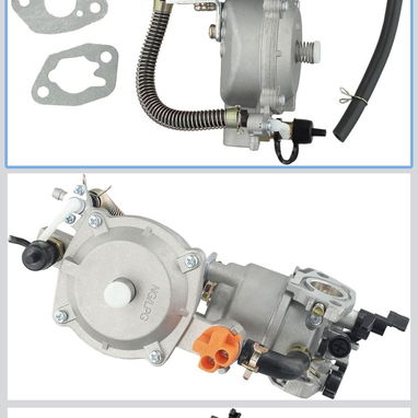 Carburador Dual (gas y gasolina) para planta eléctrica.. tengo los 2 modelos - 2/2