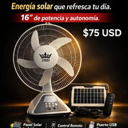 Ventilador Recargable de Mesa - Img 56026375