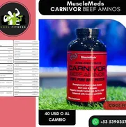 ☎️⚡⚡*Musclemeds Carnivor Beef Aminos 300 caps 100 serv* - Img 41580163