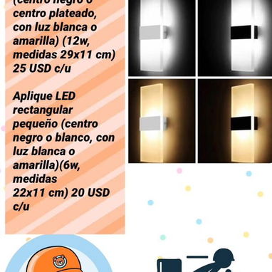 Apliques diferentes modelos. Mensajería con costo adicional. - 3/10