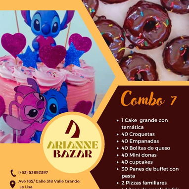 🥳🥳 Disponible variedad de Buffet, dulces y cake para todo tipo deb celebraciones - Img 110193325