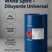 🛢️ ¡DILUYENTE DE CALIDAD INDUSTRIAL! Aguarras Mineral White Spirit – Diluyente Universal de Alta Pureza. - Img 55355063