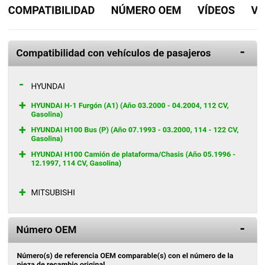 Bomba de agua nueva en caja de Hyundai H100, H1de gasolina y de Mitsubishi Lancer, montero, y otros modelos de gasolina - 2/6