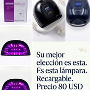 Lámpara recargable de uñas ganga - Img 55551350