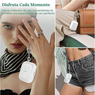 Disponible: Funda transparente para AirPods Pro 3 (2025) | videojuegoshabana.com - Img 123849097
