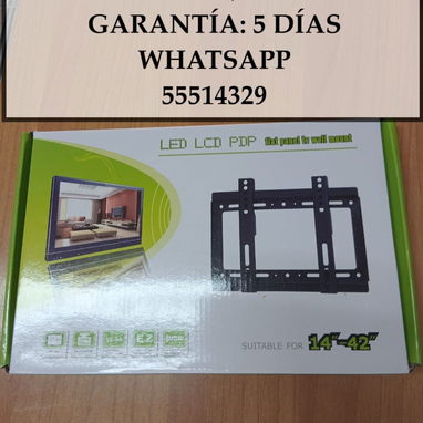 SOPORTES PARA TV DE 14" A 42" Y DE 14" A 55", ENTREGA DE FACTURA A SU NOMBRE, VARIEDAD DE ARTÍCULOS ELECTRODOMÉSTICOS - Img 122026736