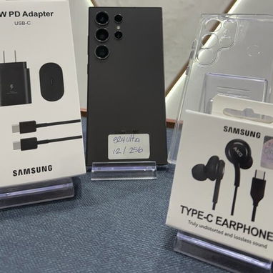 📌 S24 ULTRA 12/256 ⚫️ cargador carga rápida, mica, forro y audífonos regalo❌ Variedad de Modelos 🔥 Garantia 💯 - Img 91491809