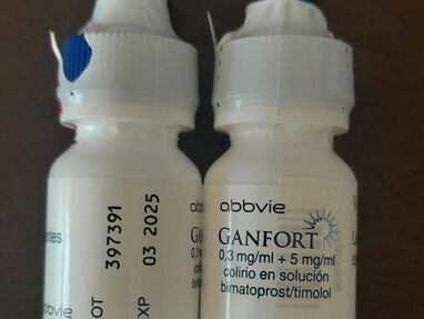 GANFORT 0,3 mg/ml + 5 mg/ml colirio en solución  Bimatoprost/timolol WhatsApp 53 53256973 - Img 61351656